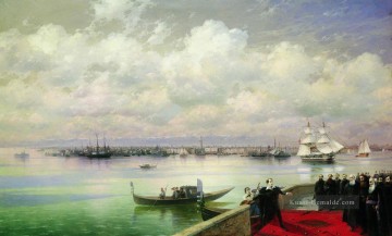 venedig Ölbilder verkaufen - byron Besuch mhitarists auf der Insel StLazarus in Venedig Ivan Aiwasowski